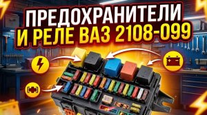 Предохранители и реле ВАЗ 2108, 2109, 21099