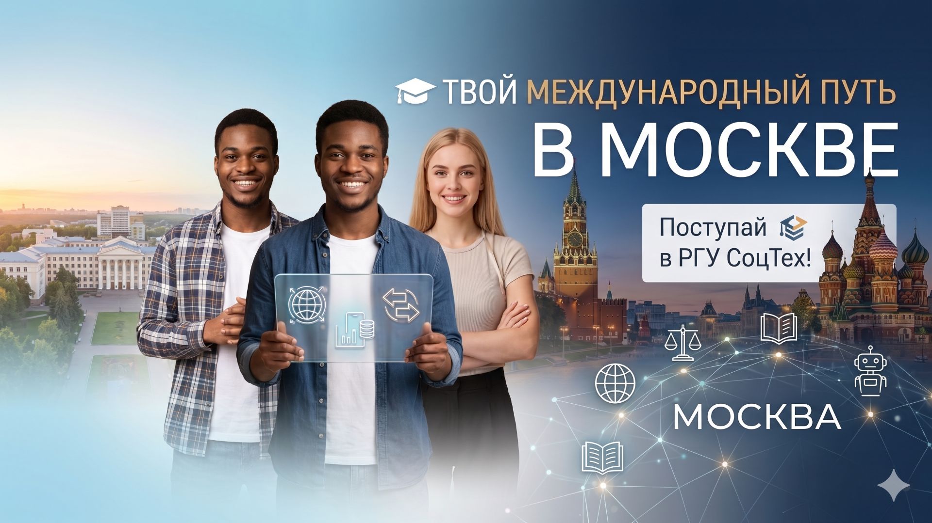 Study in Russia: Как устроена студенческая жизнь в РГУ СоцТех