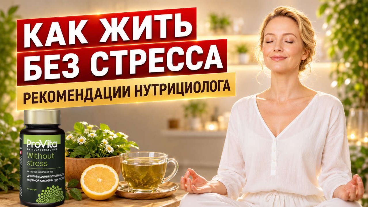 Как жить без стресса: рекомендации нутрициолога смотреть онлайн