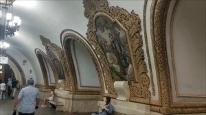 СТАНЦИЯ КИЕВСКАЯ КОЛЬЦЕВАЯ. Московский метрополитен...