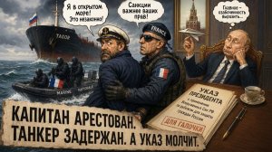 Вот это поворот! Закон подписан — капитан в тюрьме.. ВМФ рядом. Кремле ТИШИНА.