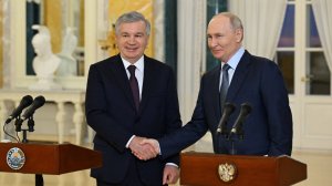 Путин и Мирзиеев дали старт строительству новой атомной станции в Узбекистане