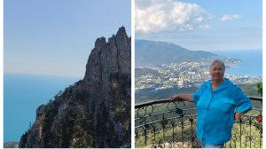 Я на Ай - Петри!🏔️ Спуск по серпантину 🚙. Виды из Серебряной беседки.