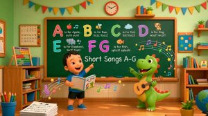 Алфавит для малышей: Учим английские буквы A, B, C, D, E, F, G 🎶 (Сборник)