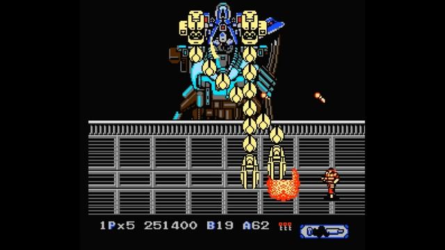 Dendy (Famicom,Nintendo,Nes) 8-bit Heavy Barrel Stage 7 Final Прохождение