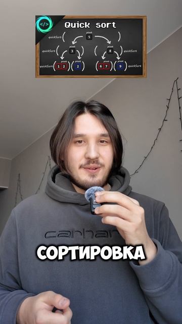 Анимация алгоритмаquick и merge