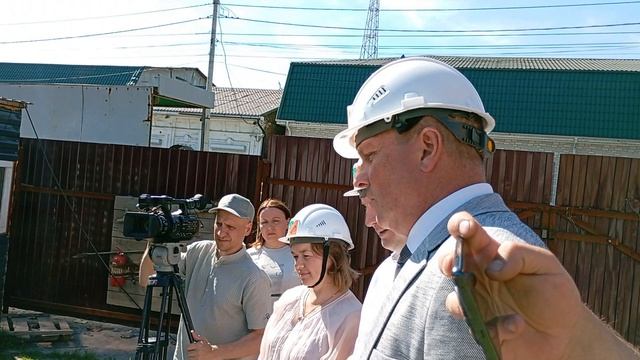 Совещание на территории будущего ЗАГСа в Ачинске смотреть онлайн