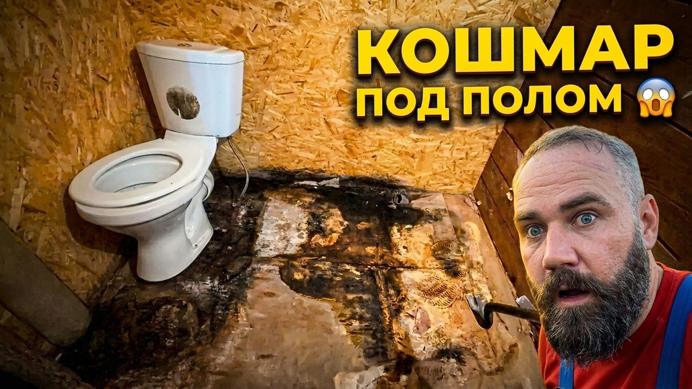 #31 Что скрывают полы в дачном пристрое? Вскрыл и был в шоке смотреть онлайн