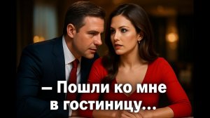 Очутившись во власти, он позвал свою бывшую в номер. А когда у неё #поехала крыша#, она вдруг выдала