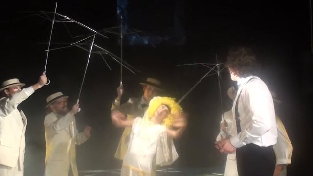 Актерское мастерство в финале спектакля Стеклянный Зверинец