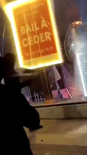 Французские болельщики после победы ПСЖ