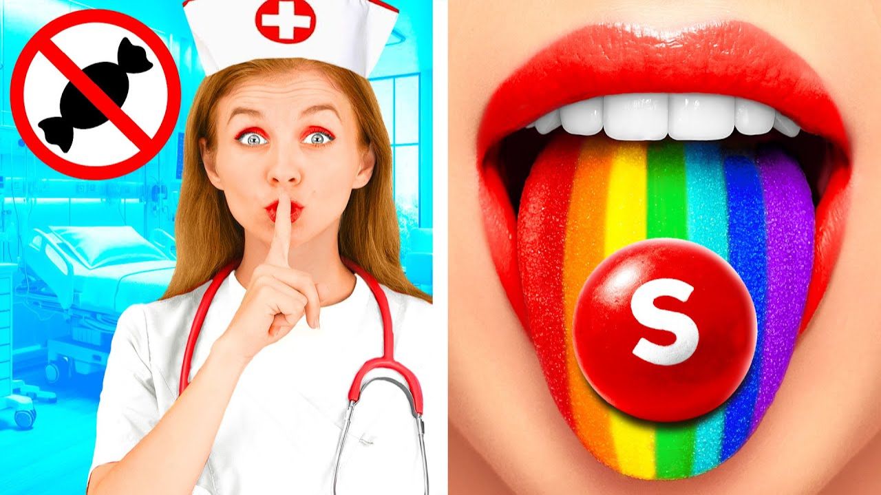 Как Спрятать Сладости от Стоматолога # Сумасшедший Челлендж от Fun Challenge смотреть онлайн
