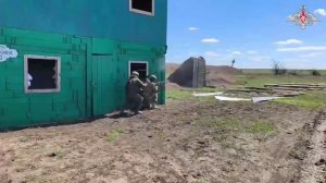 Боевая подготовка штурмовых подразделений ГрВ «Центр» и «Днепр»