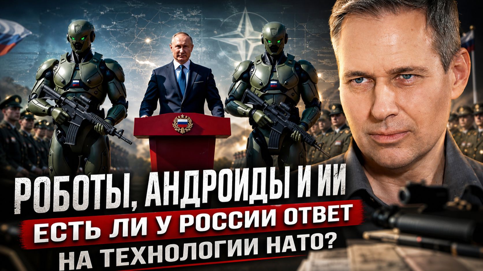 Александр Артамонов | Роботы, андроиды и ИИ — есть ли у России ответ на технологии НАТО- смотреть онлайн