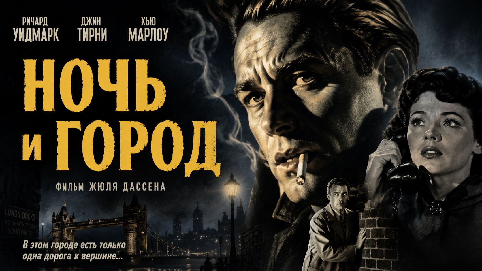 Ночь и город | Night and the City (1950) смотреть онлайн