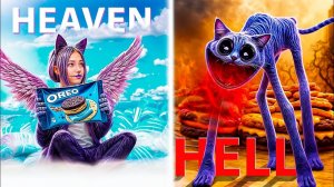 CATNAP в РЕЛЬНОЙ ЖИЗНИ! Куда попадёт Smiling Critters в Рай или в ад#!