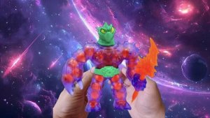 Гуджитсу Игрушка Кактикус Метеор Мэднесс волна 2 тянущаяся фигурка GooJitZu
