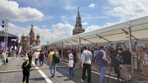 Мероприятия на книжном фестивале «Красная площадь» посвятили Александру Пушкину.