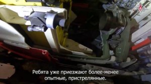 Боевая подготовка экипажей танков ГрВ «Запад» на полигоне