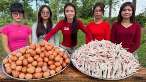 Потрясающий рецепт приготовления яиц и курицы. Кухея Азии