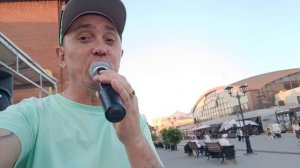 Сергей Мирный -  постритовал 🎤 на Старом базаре...🎼🎼🎼