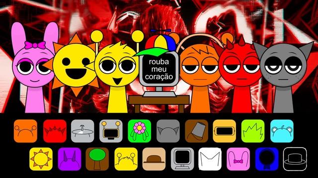 ИНКРЕДИБОКС СПРУНКИ — НОУ БАТИДАУ (МОД/КАВЕР) Incredibox Sprunki - No Batidão (MOD/COVER)