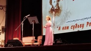 Елена Терентьева исполняет «Фонтану Бахчисарайского дворца» Власова. Фортепиано — Полина Федотова