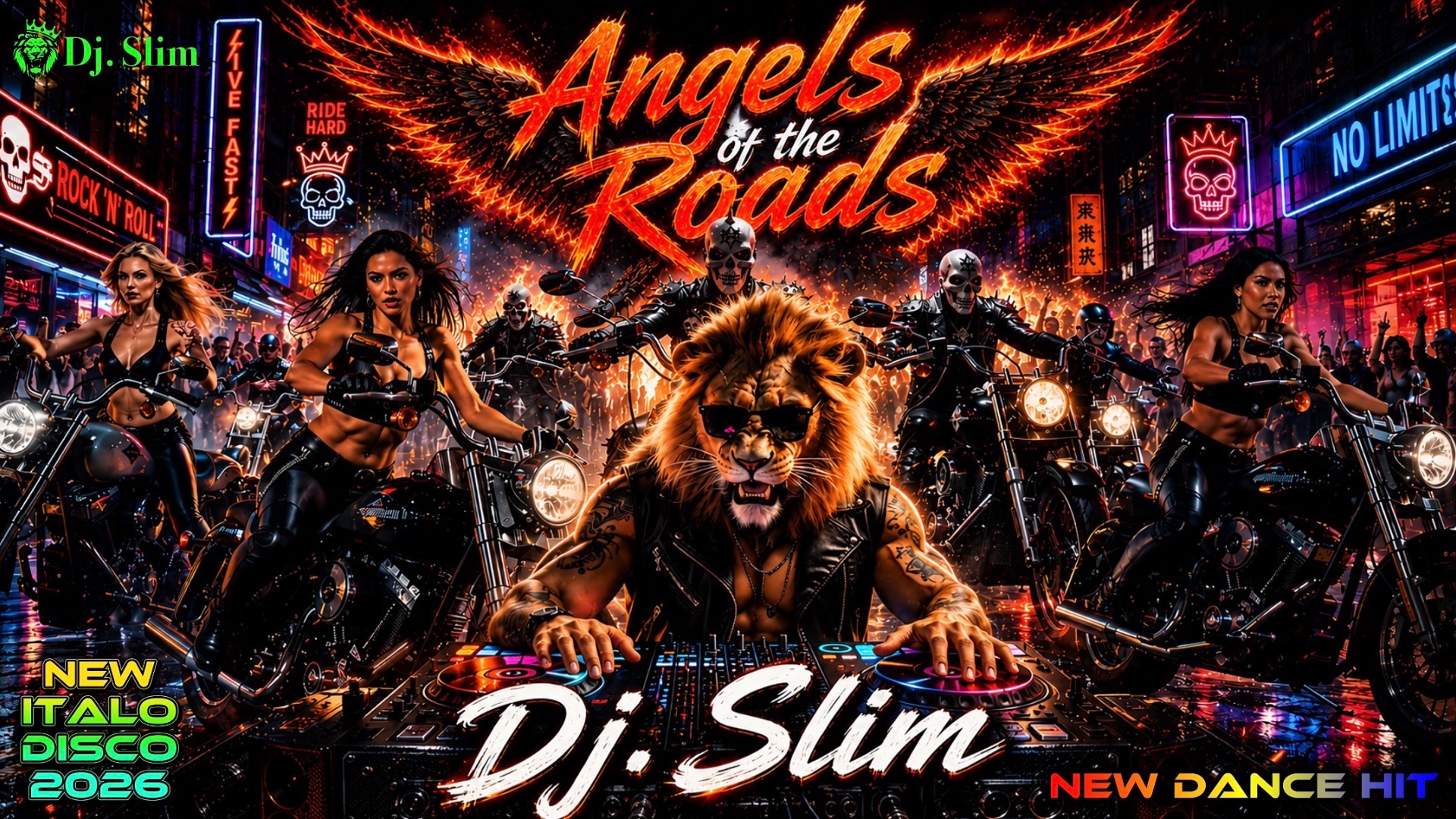 Dj. Slim - Angels of the Roads🎵New Dance HiT🎵NEW ITALO DISCO 2026🎵