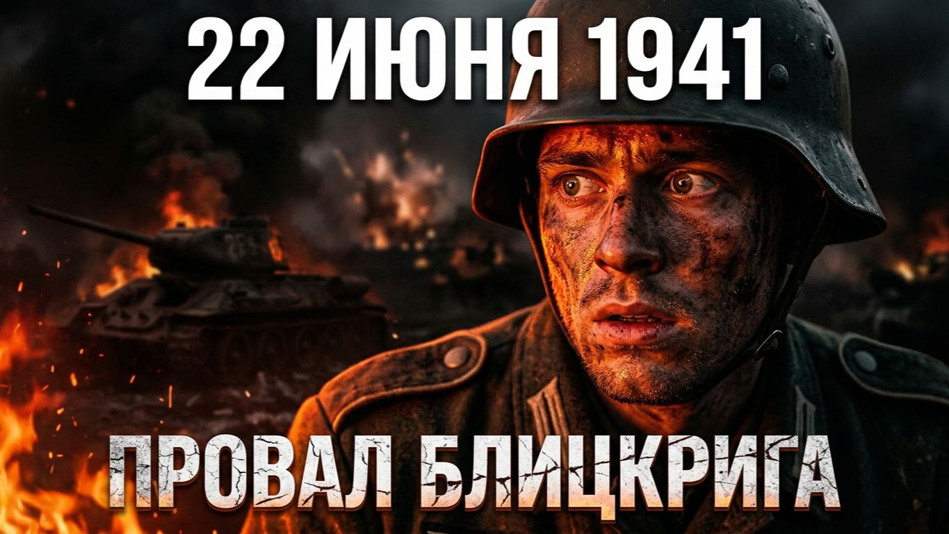 22 июня 1941 - провал блицкрига в первый же день войны смотреть онлайн