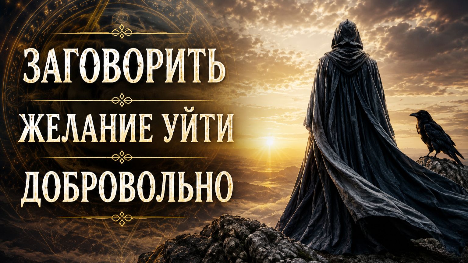 ЗАГОВОРИТЬ ОТ ЖЕЛАНИЯ УЙТИ ДОБРОВОЛЬНО... смотреть онлайн