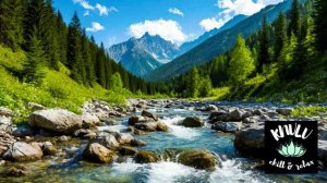 🌿УСПОКАИВАЮЩАЯ МУЗЫКА ДЛЯ ОТДЫХА И РЕЛАКСАЦИИ. ЗВУКИ ГОРНОЙ РЕКИ И ФЛЕЙТЫ🧘