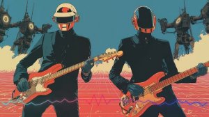 Daft Punk Mecha Funk Battle 🪩🤖 ｜ Chill Disco, Synthwave, Electronic Funk, House Playlist