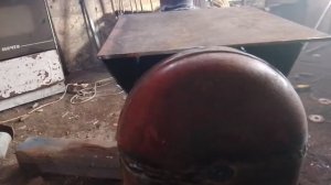 печка для бани под кастрюлю из газовых баллонов