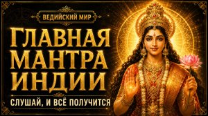 ГЛАВНАЯ МАНТРА ИНДИИ: включи солнечную силу и ВСЁ ПОЛУЧИТСЯ! Великая Гаятри Мантра