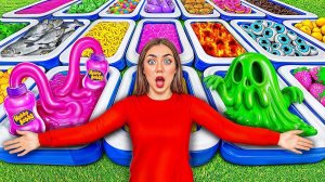 Выбери Правильный Бассейн, Чтобы Выжить Челлендж # Война Пранков от Jelly DO Challenge