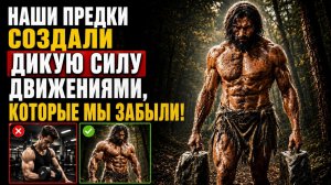 10 ЖЕСТКИХ УПРАЖНЕНИЙ, ВДОХНОВЛЕННЫХ НАШИМИ ПРЕДКАМИ, КОТОРЫЕ НАРАЩИВАЮТ БОЛЬШЕ МЫШЦ, ЧЕМ СПОРТЗАЛ