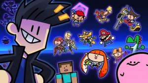 Все персонажи Super Smash Bros Ultimate, нарисованные в стиле TerminalMontage