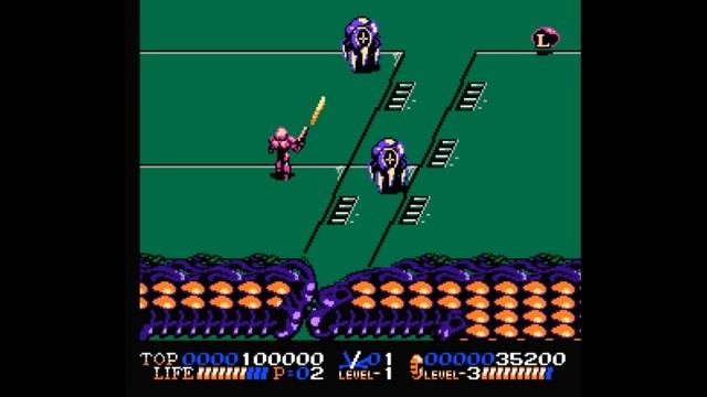 Dendy (Famicom,Nintendo,Nes) 8-bit Isolated Warrior Scene 01 Прохождение