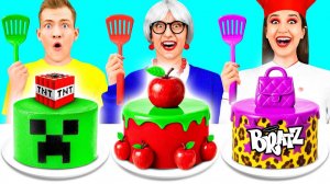 Кулинарный Челлендж# Я против Бабушки # Безумные Ситуации на Кухне от 4Teen Challenge