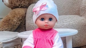 Кукла пупс СТРАНА КУКОЛ большая говорящая высота 35 см