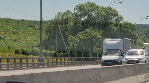 Калужское шоссе кадры для сми примерно 12:22 снято