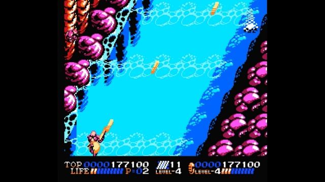 Dendy (Famicom,Nintendo,Nes) 8-bit Isolated Warrior Scene 02 Прохождение