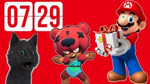 СУПЕР КОТ И КОРОЛЕВСКАЯ БИТВА 🐱 МОЩНАЯ ПОБЕДА  🐱 Brawl stars 🐱 AAA Clock ( Nintendo Switch ) #364