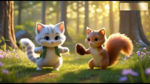 КОТЁНОК И ЛЕСНАЯ ДРУЖБА Увлекательный мультфильм для детей