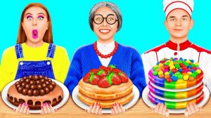 Кулинарный Челлендж# Я против Бабушки # Съедобная Битва от TeenTeam Challenge