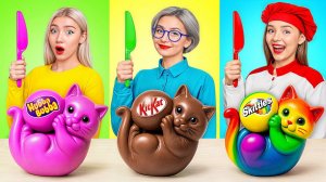 Кулинарный Челлендж# Я против Бабушки # Кухонные Войны от