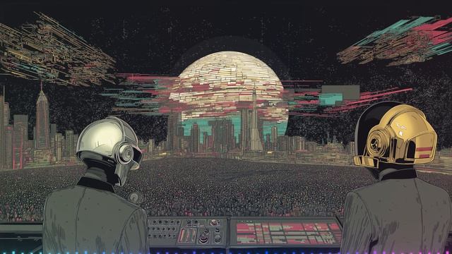 Daft Loop Megacity Frequencies 🌌🔊 ｜ Synthwave, French House, Cosmic Disco, Electronic Mix-