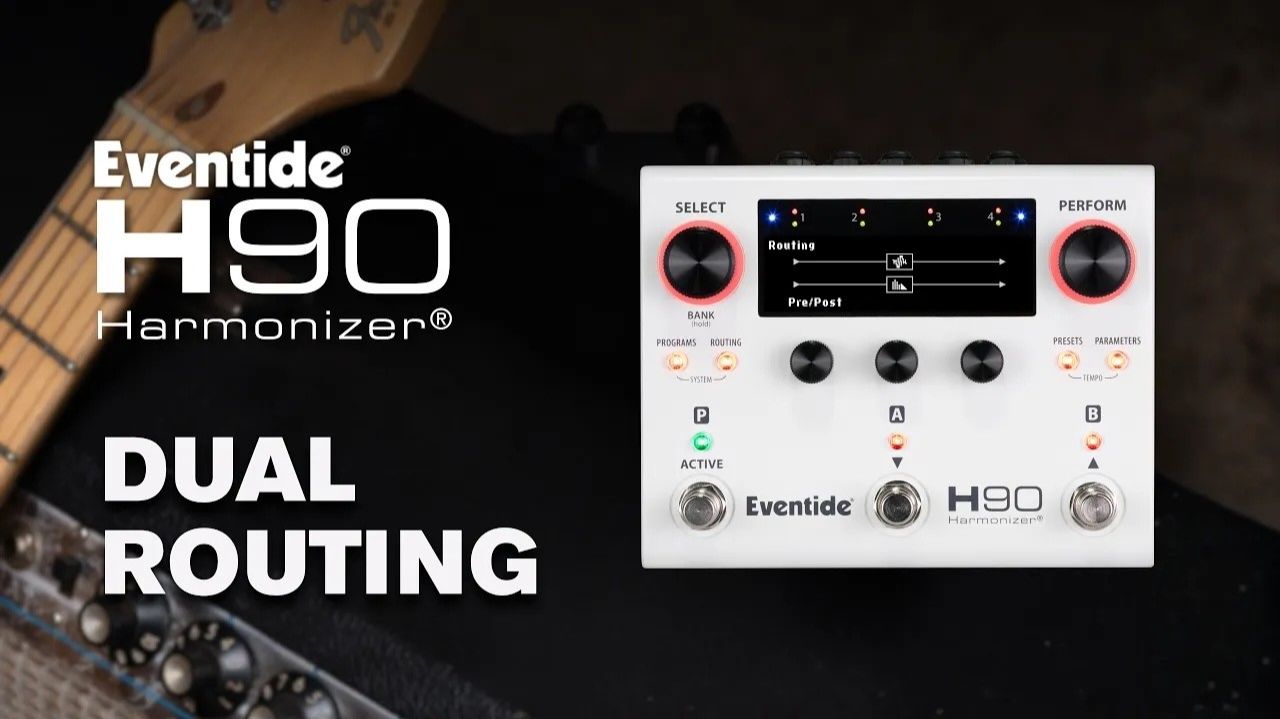 Eventide H90 Harmonizer: Dual Routing