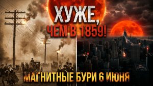 Магнитные бури прошлого и шестого июня: Космический апокалипсис