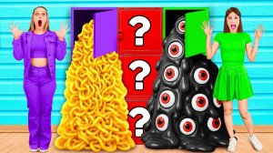 Челлендж Цветная Загадочная Коробка # Смешные Челленджи от 4Teen Challenge